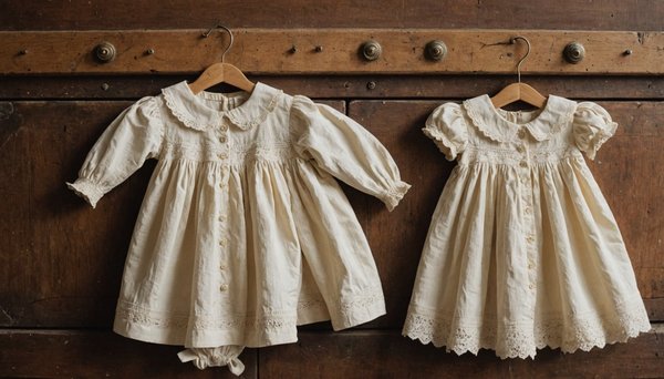 Les vêtements de bébé antiques, une mode durable