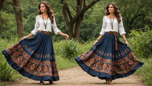 Jupe longue bohème : élégance et confort pour un style fusion